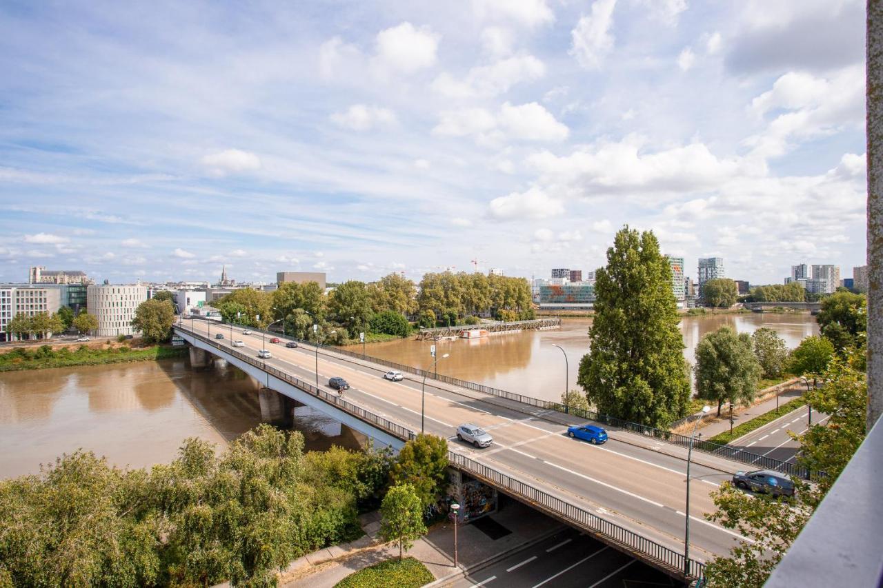 Escapade Sur L'Ile De Nantes Avec Vue Sur La Loire Apartman Kültér fotó